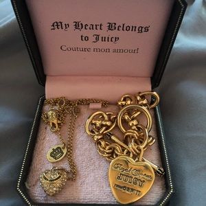Juicy Couture Necklace and Bracelet